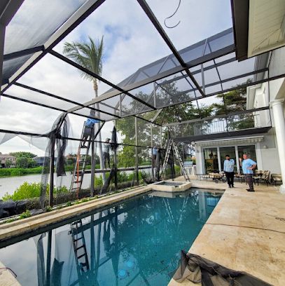 Modern Pool Cage Painting